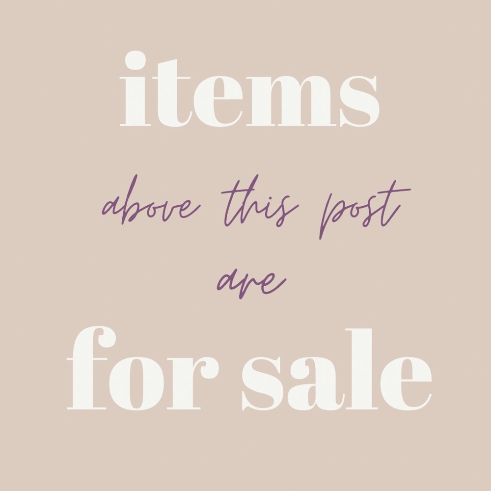 Items for Sale Sign